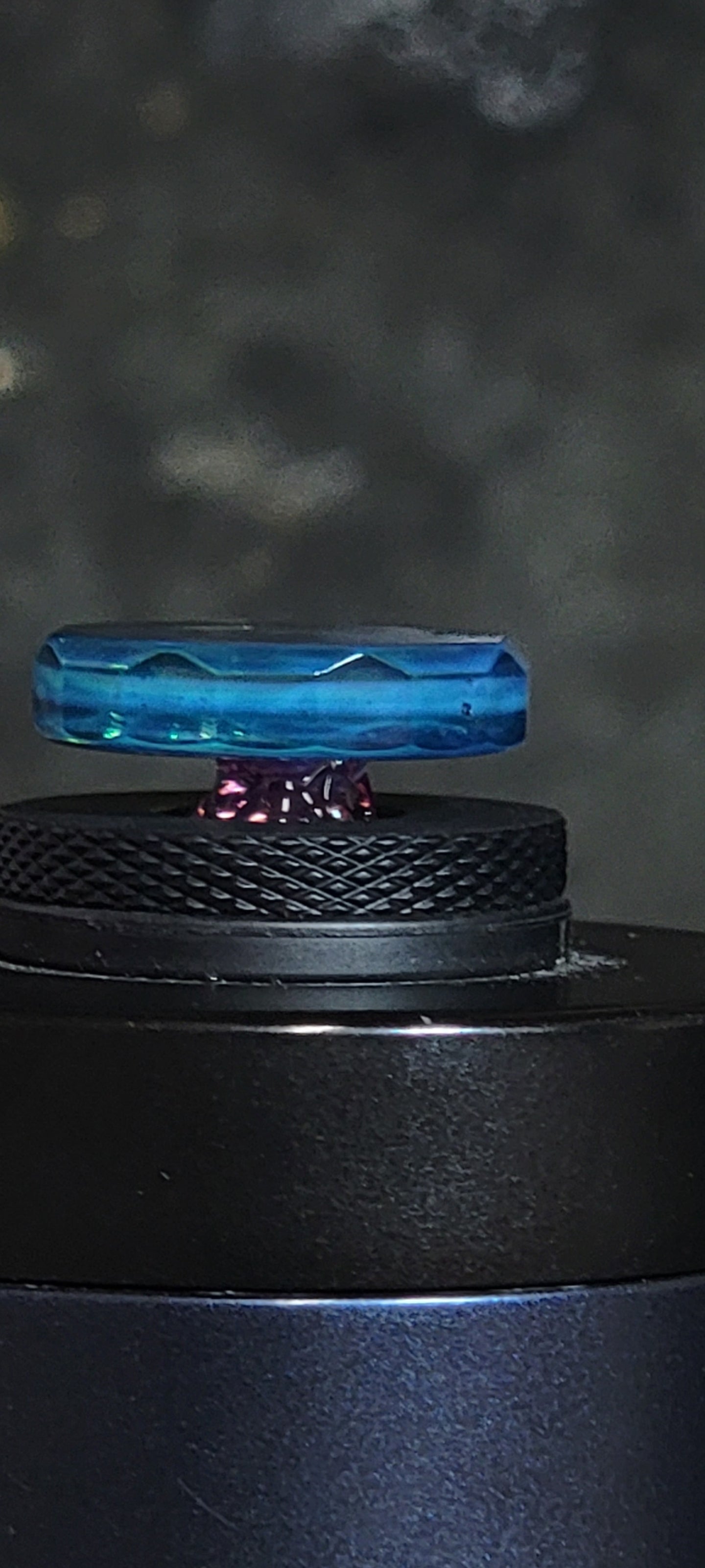 Pre order, faceted low  profile Gemlock, Marina X Stargazer