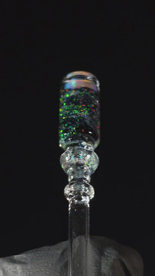 Multi layer crushed opal, Opal topped Nunchuck (GO-joystick) pre order