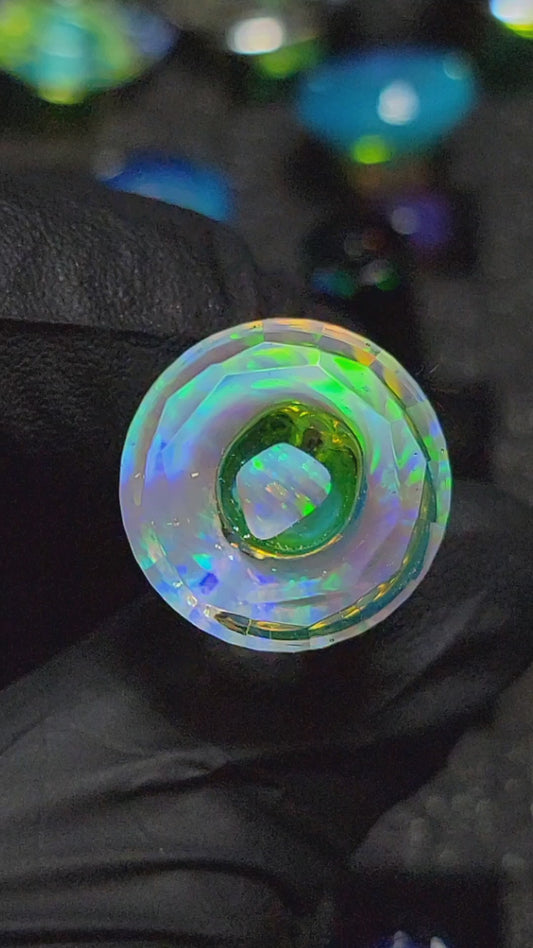 Faceted Slyme joystick (20mm wide gem)