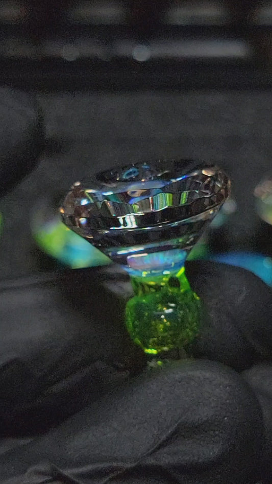 Faceted, Slyme X Marina  joystick (25mm wide Gem)